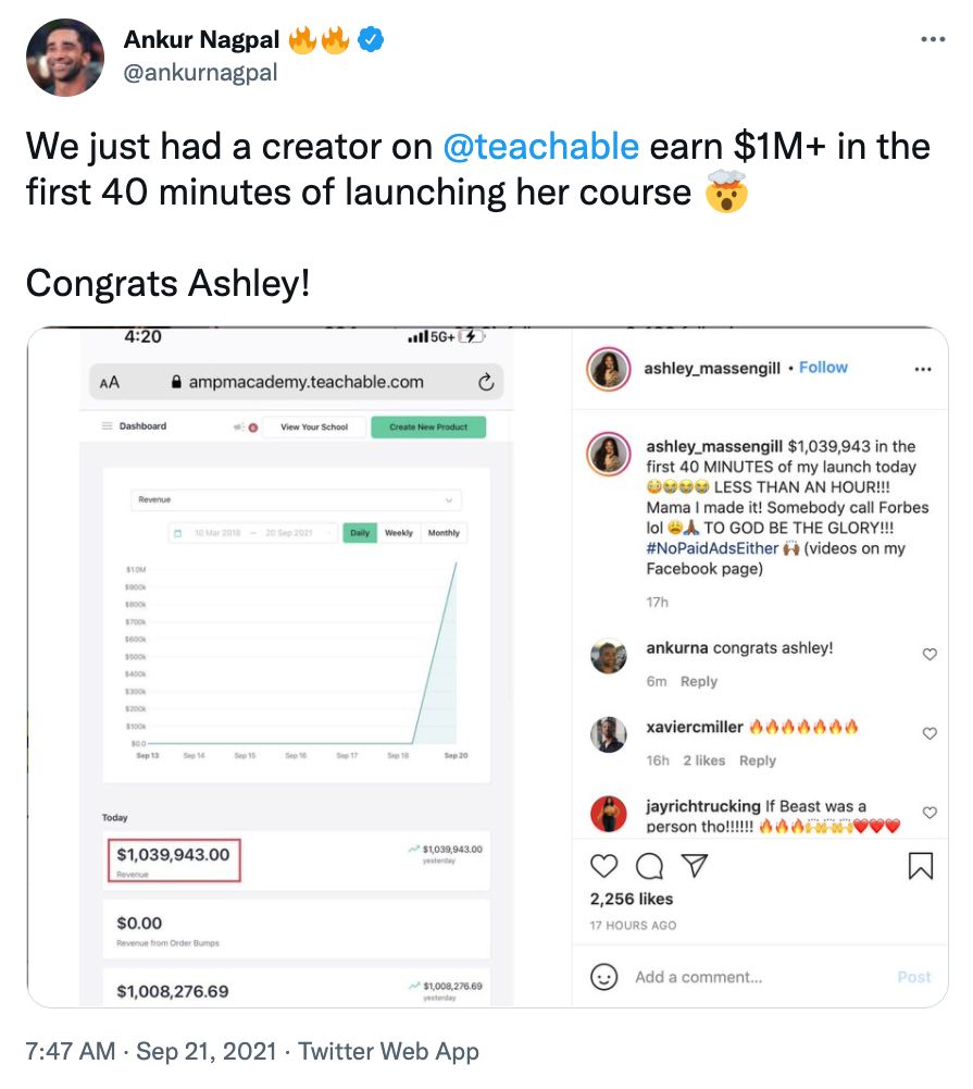 Blog > Teachable Tweet